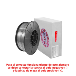 Alambre MIG para soldar sin gas de 1,0 mm. (rollo de 5 kg.) PROWELD